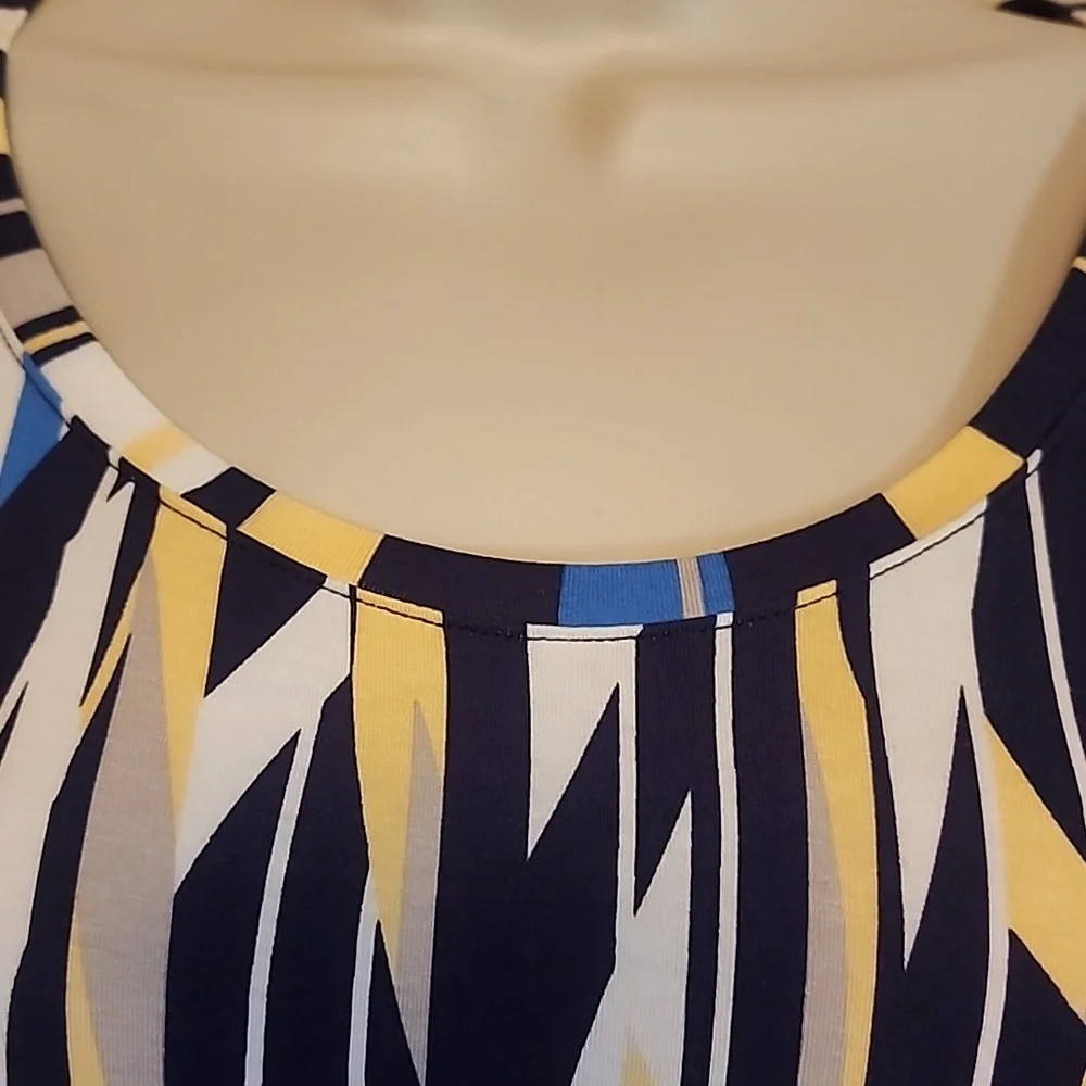 JM COLLECTION L SPRING BLOUSE EUC - Picture 3 of 9